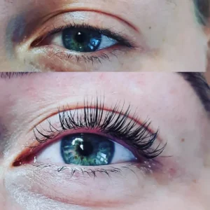Farbenie rias + lash lifting